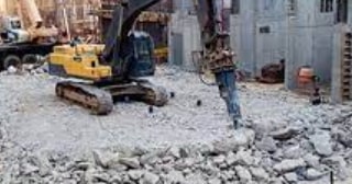 Демонтаж фундамента цена от 2005 руб. | снос старого фундамента заказать в Алексеевке