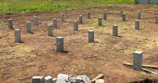 Фундамент на забивных жб сваях под ключ в Алексеевке - фундамент из забивных железобетонных свай цена от 3218 руб/м2